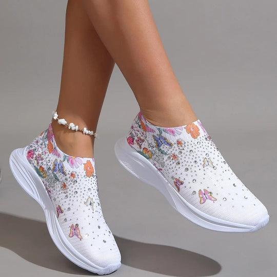 Heidi-Mode | Atmungsaktive Damen Slipper Sport Schuhe