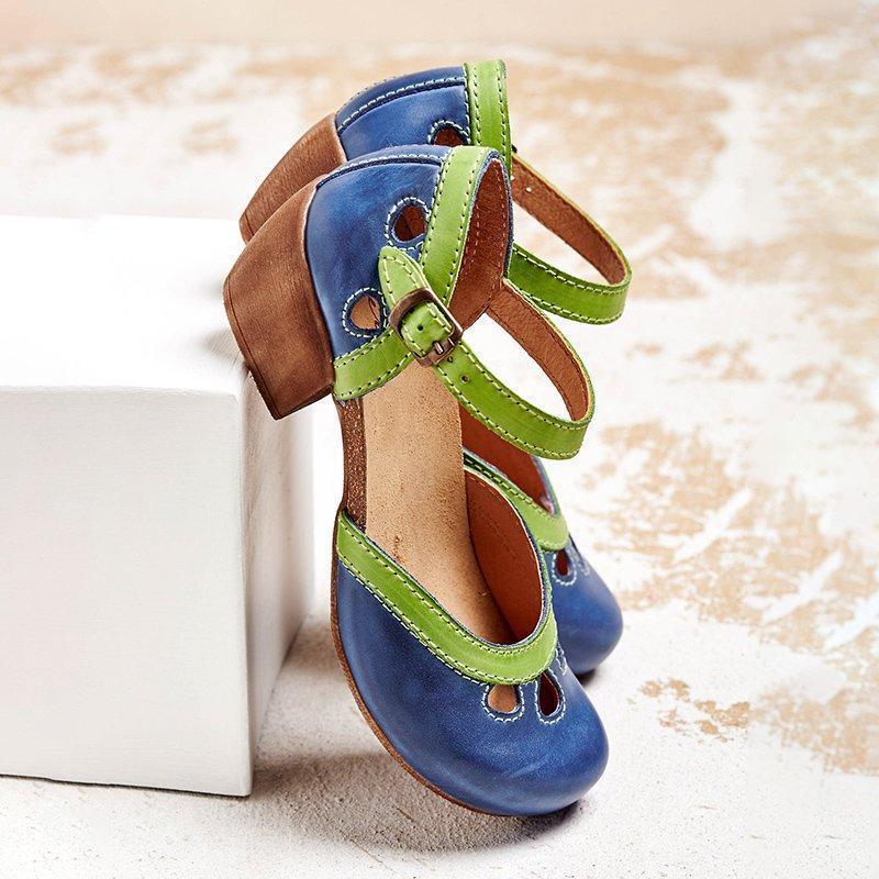 Orthopedic Low-Heel Sandals