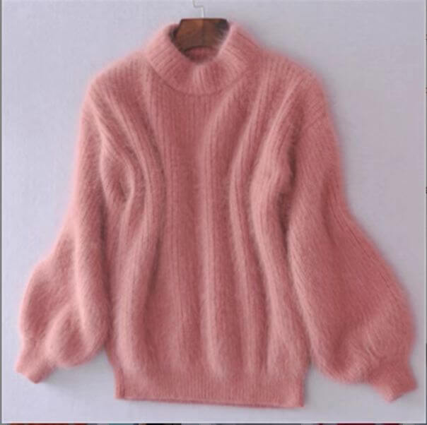 Heidi-Mode | Locker Gestrickter Pullover aus Wolle