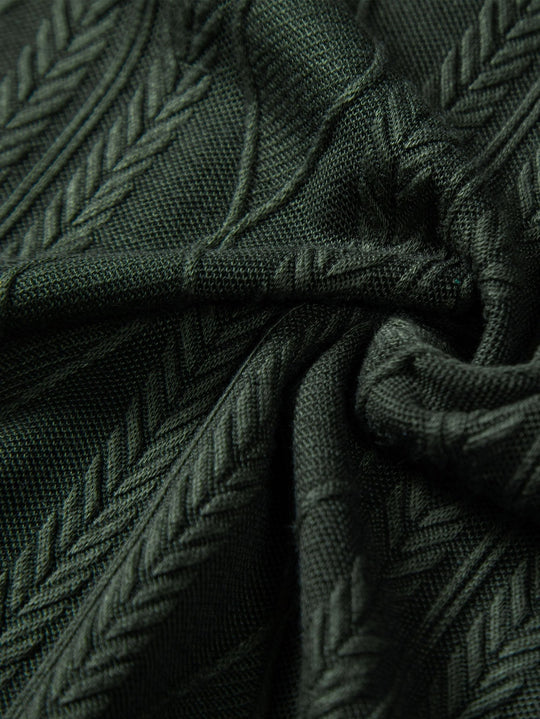 Heidi-Mode | Rhombus Jacquard Kuba Hemd