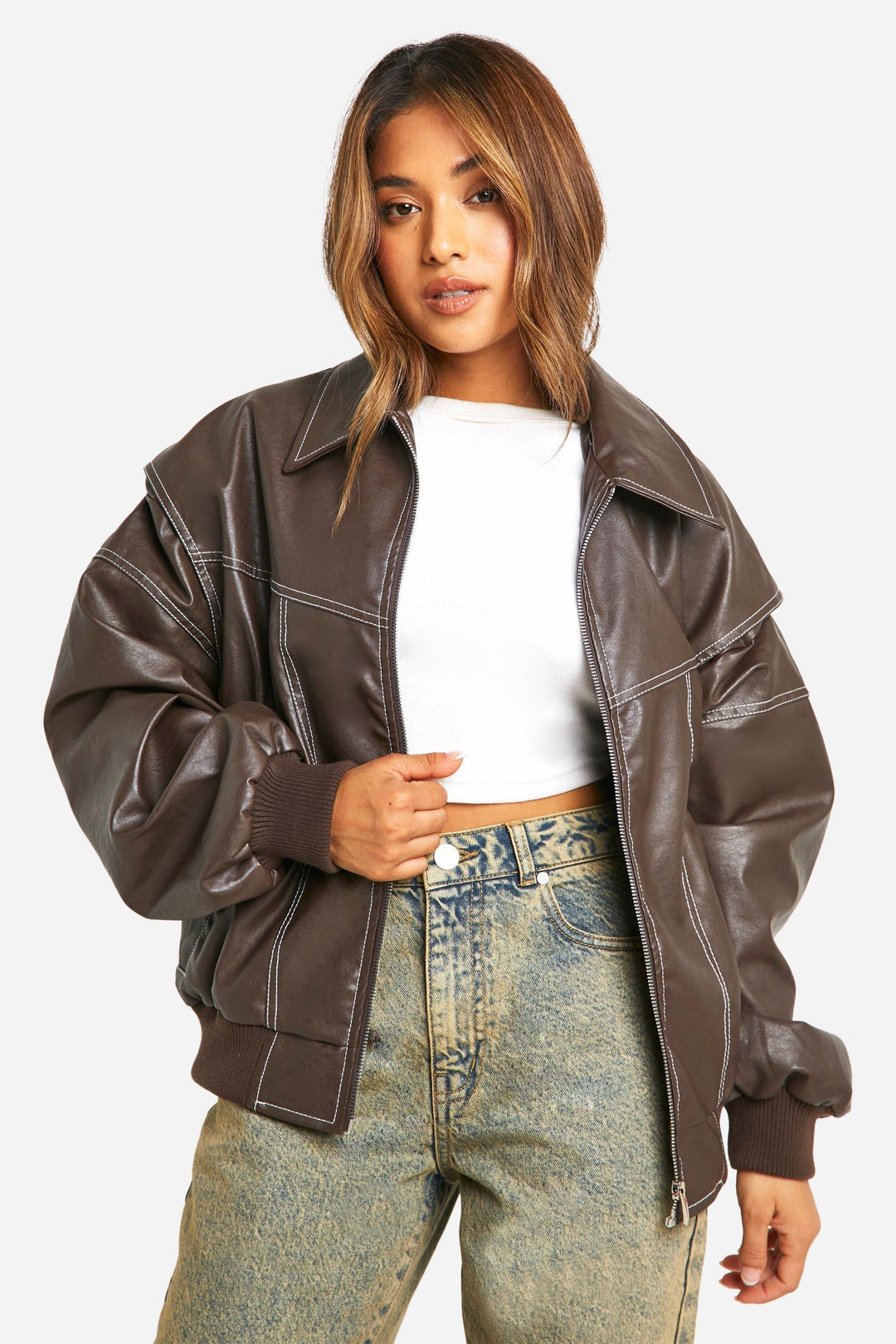 Heidi-Mode | Warme Gepolsterte Bomberjacke