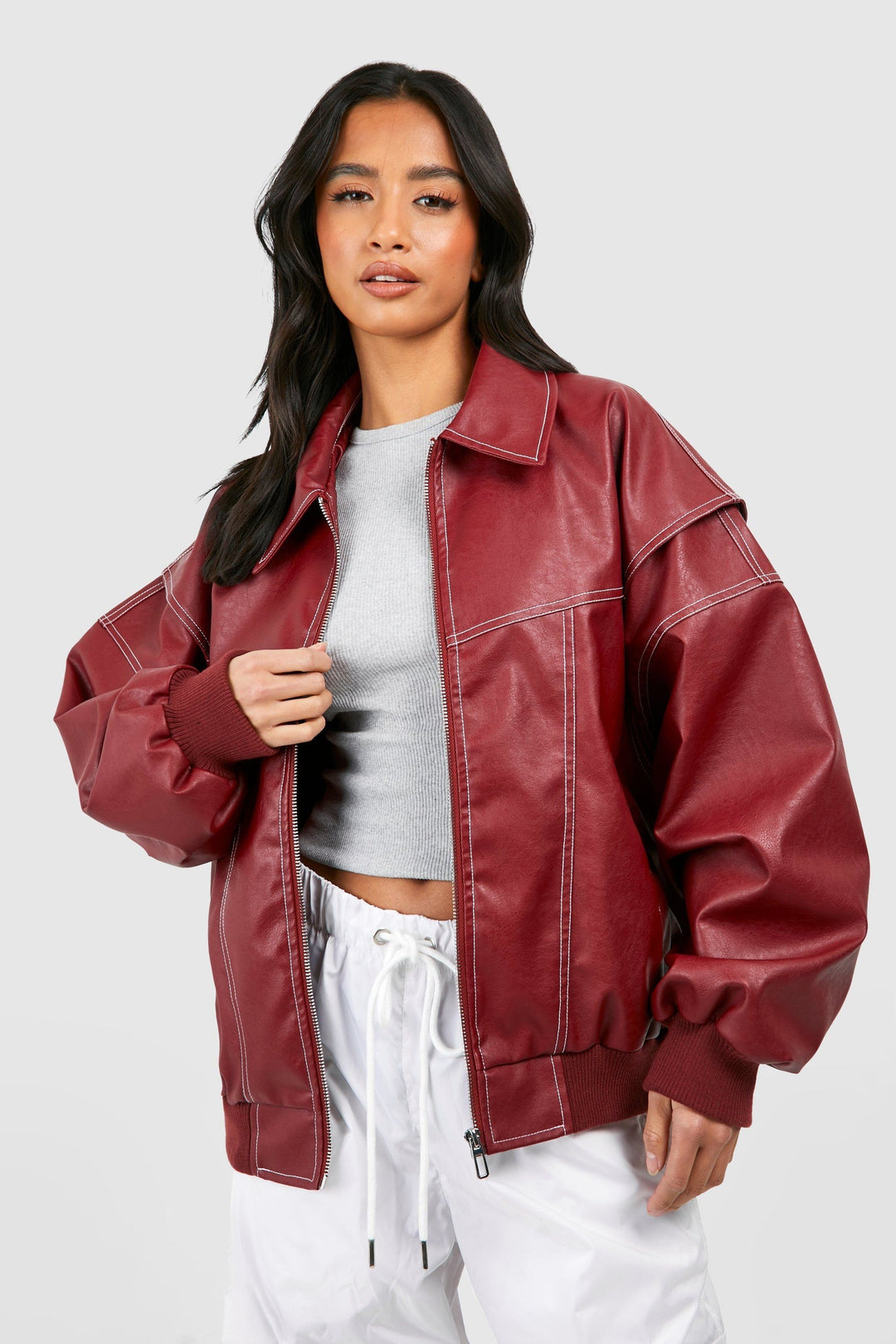 Heidi-Mode | Warme Gepolsterte Bomberjacke