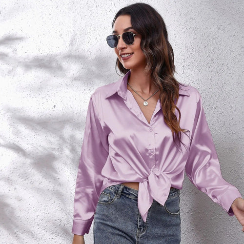 Heidi-Mode | Satin Chic Bluse