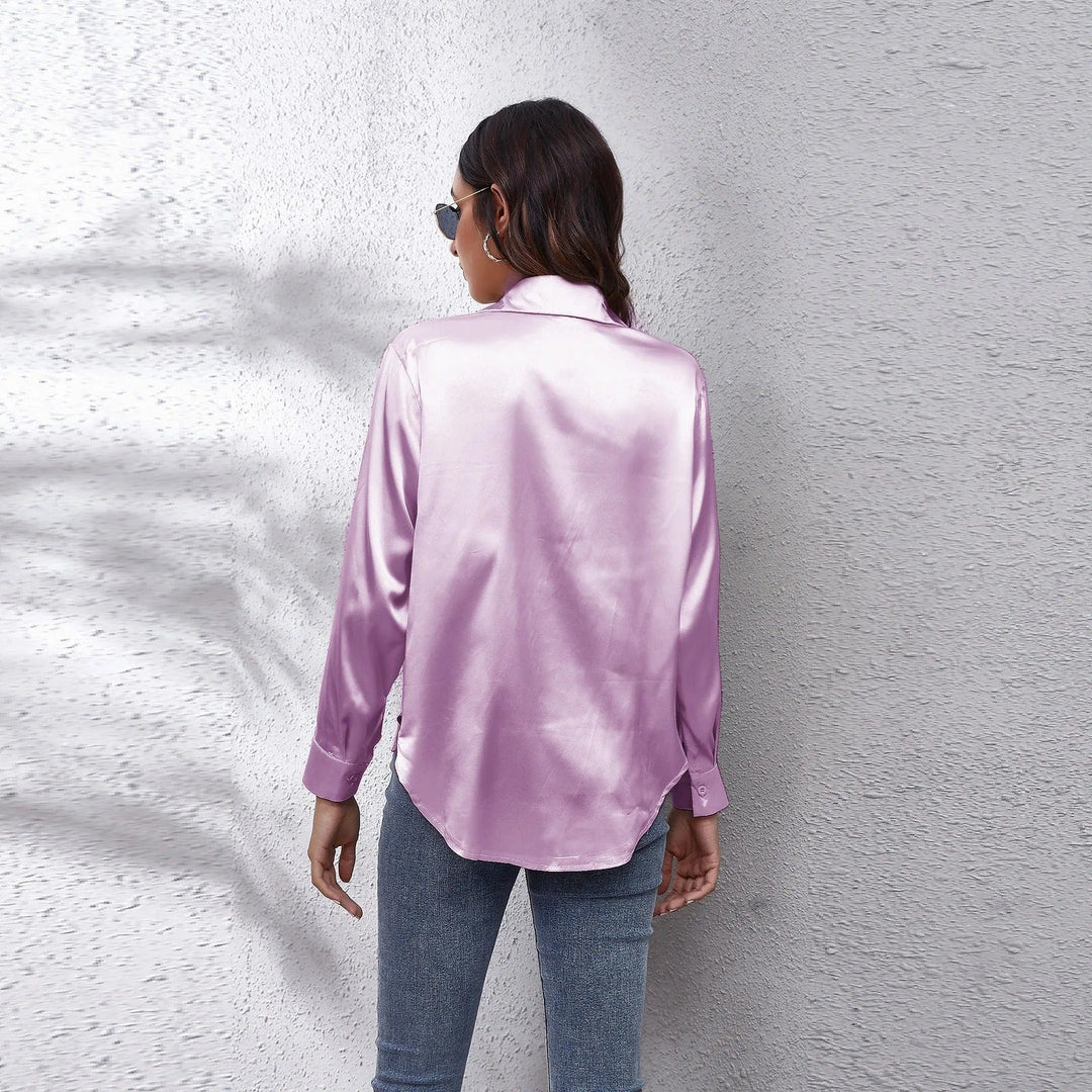 Heidi-Mode | Satin Chic Bluse