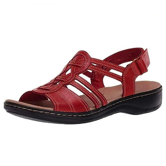 Heidi-Mode | Bequeme Damen-Sandalen mit Fußgewölbe-Unterstützung.