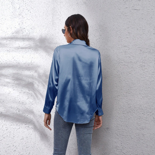 Heidi-Mode | Satin Chic Bluse