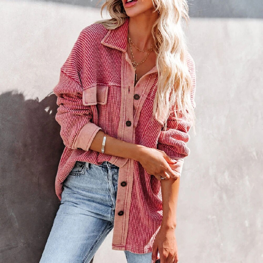 Heidi-Mode - Stilvolle und Bequeme Rote Bluse für Frauen