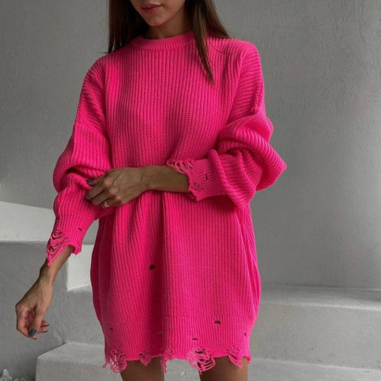 ripped Pullover