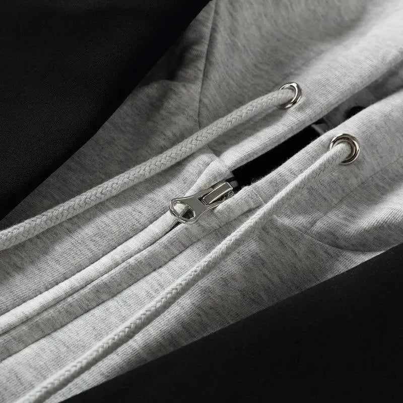 Heidi-Mode | Abnehmbarer Kapuzenblazer Damen - Lässig - Unifarben