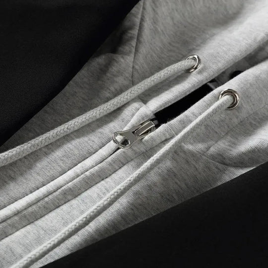 Heidi-Mode | Abnehmbarer Kapuzenblazer Damen - Lässig - Unifarben