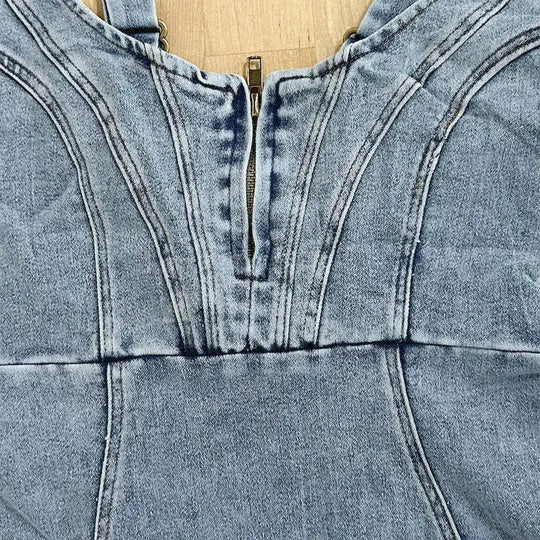 Mirabella™ – Jeanskleid mit verstellbaren Trägern