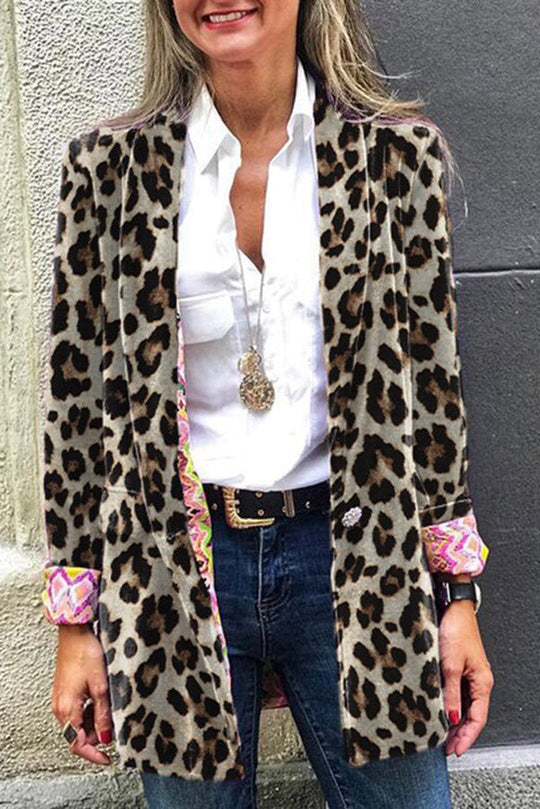 Heidi-Mode | Für Eternity Wende Retro Druck Blazer