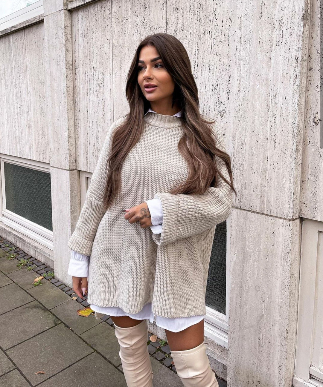 Pullover Elsa Beige