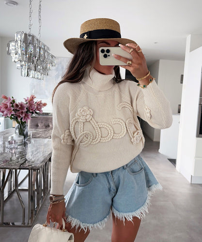 Pullover Aya Beige