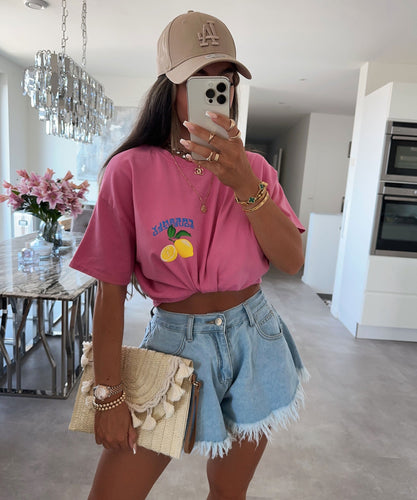 Oversize T-Shirt Freshly Pink