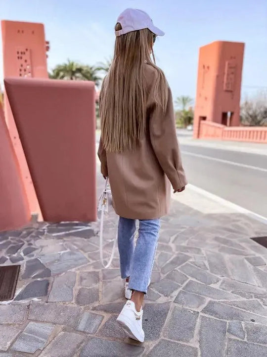 Heidi-Mode | Doppelreihiger Damen Wintermantel