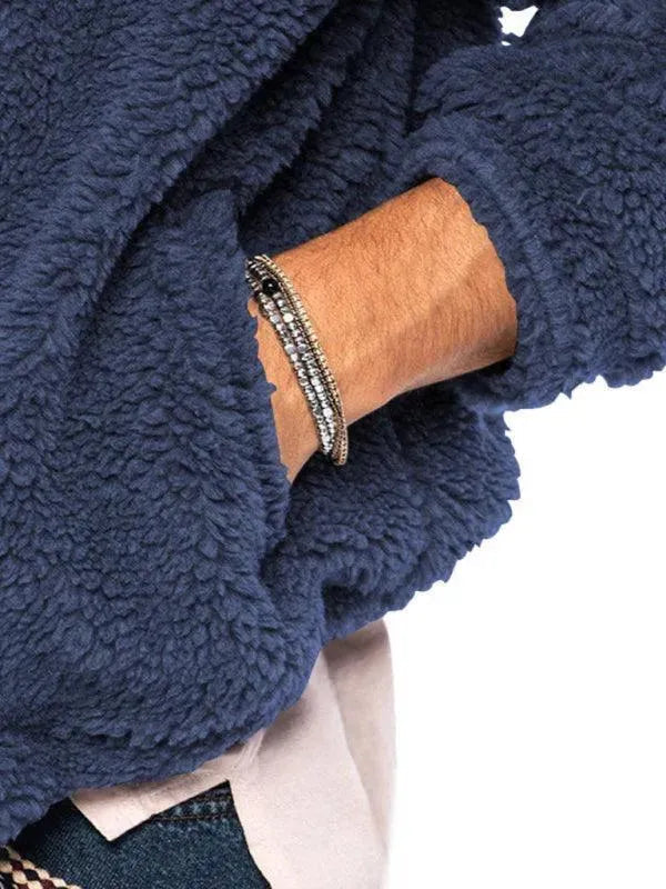 Heidi-Mode | Doppel-Seitige Kapuzen Herren Winterjacke