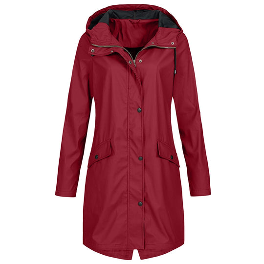 Heidi-Mode | Stylische Winddichte Damen Regenjacke