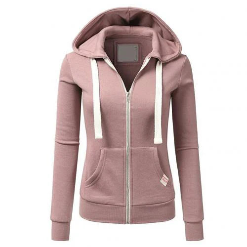 Heidi-Mode | Frauen Woll Reißverschluss Hoodie