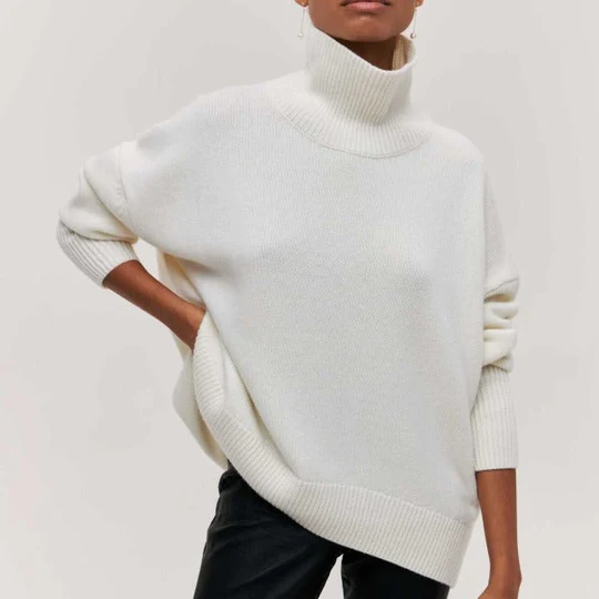 Heidi-Mode | Oversized Rollkragenpullover Ideal für den Winter