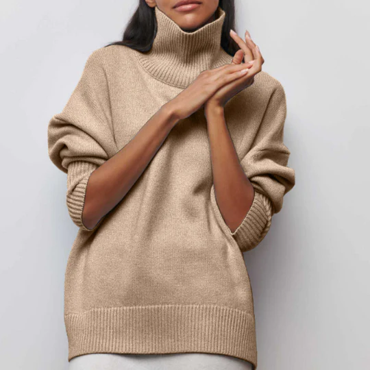 Heidi-Mode | Oversized Rollkragenpullover Ideal für den Winter