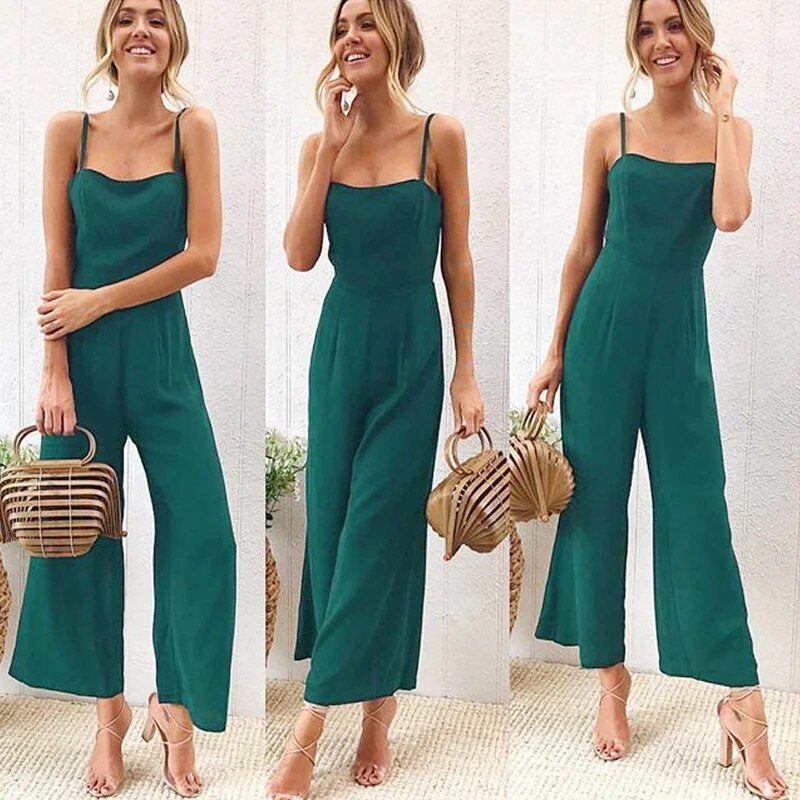 Ärmelloser Jumpsuit