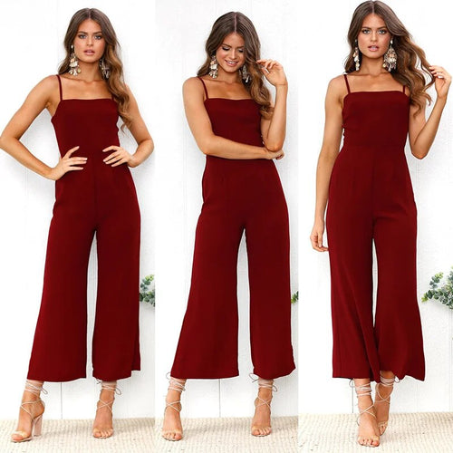 Ärmelloser Jumpsuit