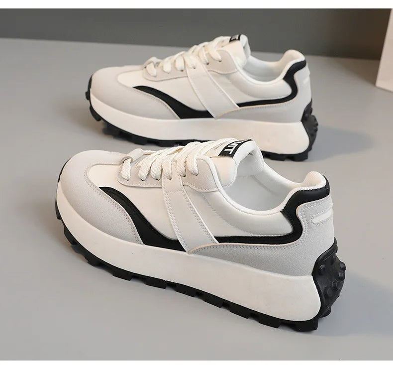 Heidi-Mode | Sneaker Schwarz Weiß Damen