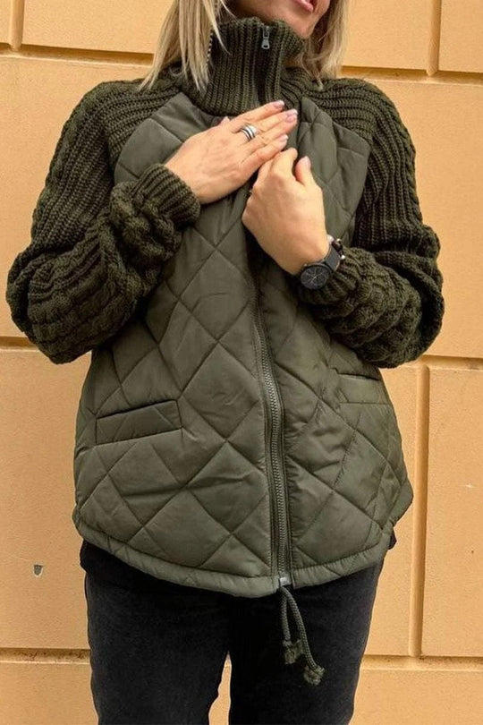 Heidi-Mode | Trendige Damenjacke mit Reißverschluss für Den Herbst