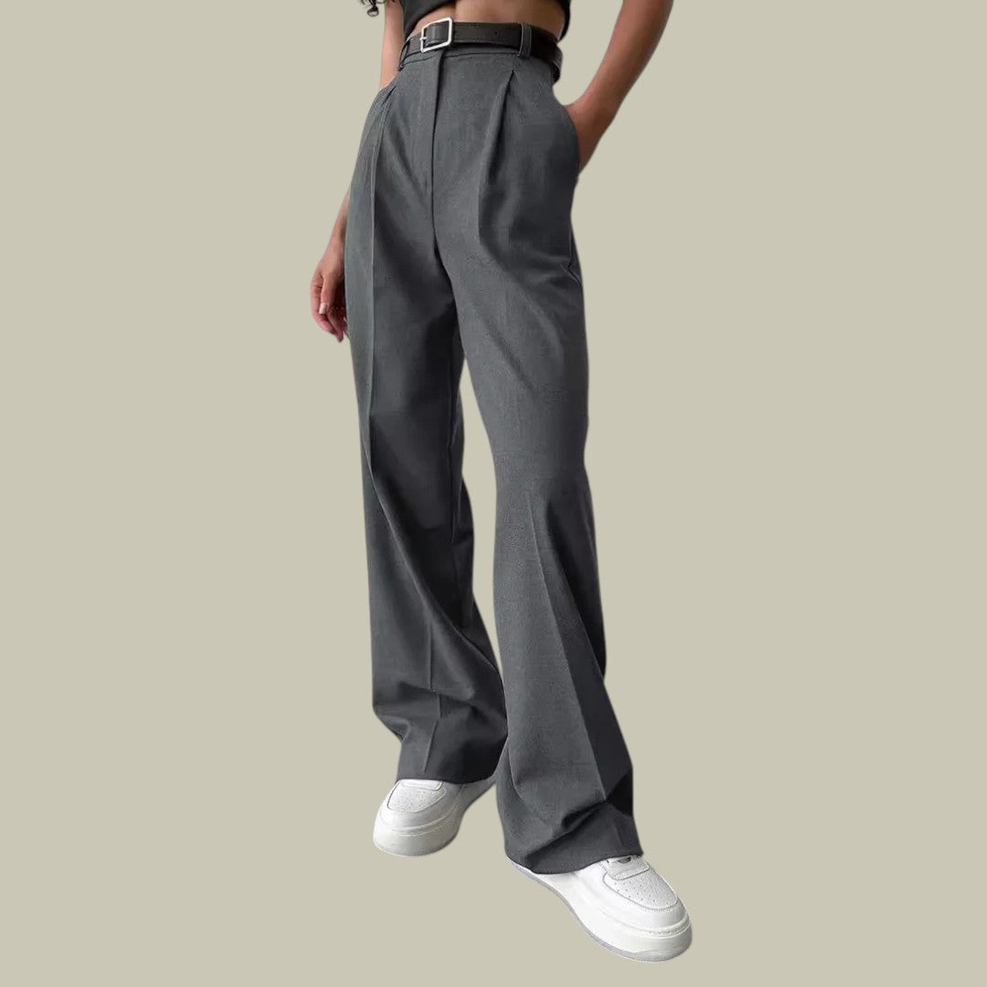 Heidi-Mode | Damen Entspannt Übergröße Tapered Fit Hose