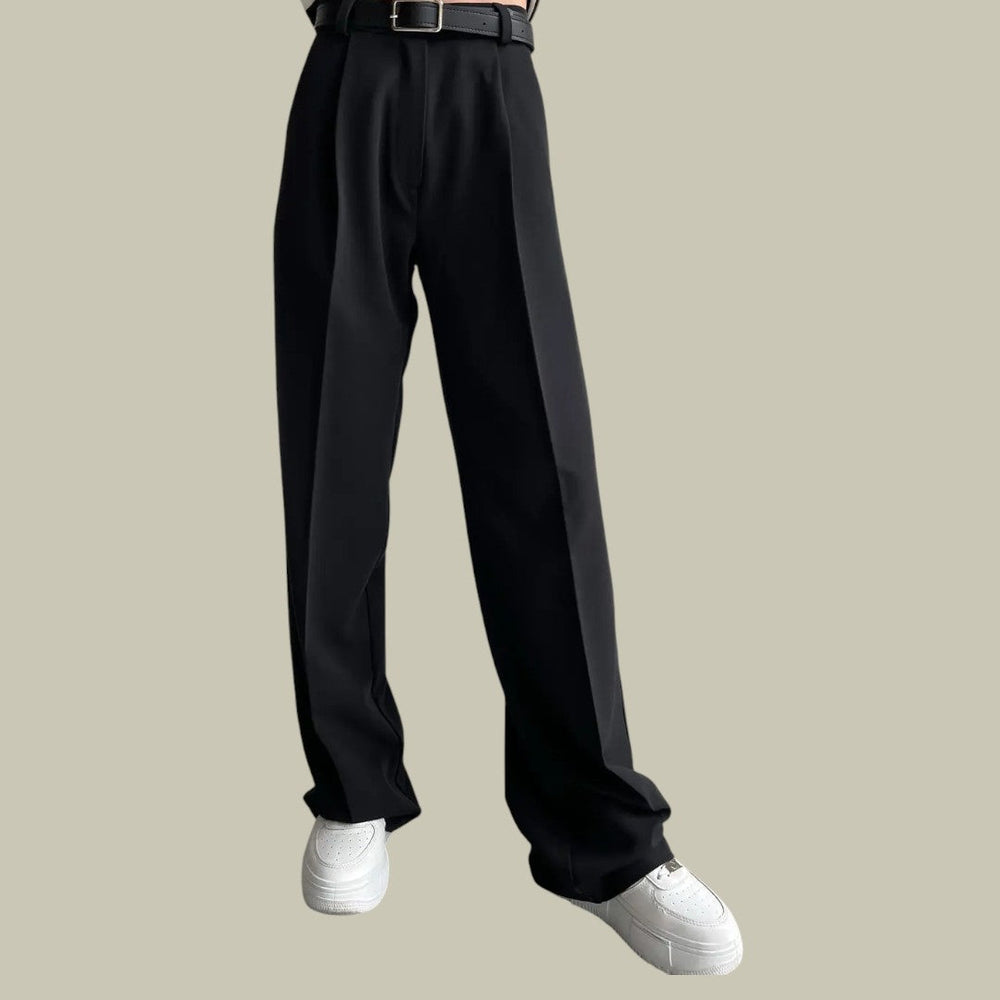 Heidi-Mode | Damen Entspannt Übergröße Tapered Fit Hose