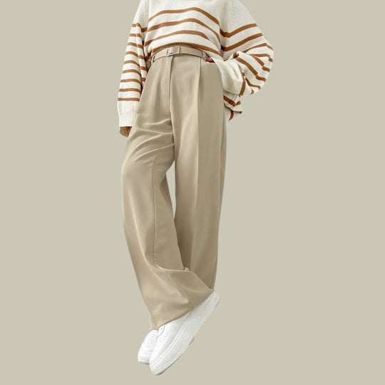 Heidi-Mode | Damen Entspannt Übergröße Tapered Fit Hose