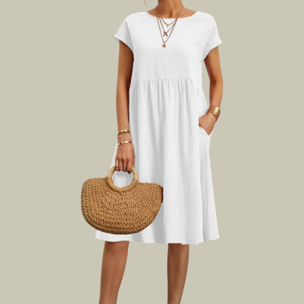 Heidi-Mode | Damen Bequeme Luftige Kleid