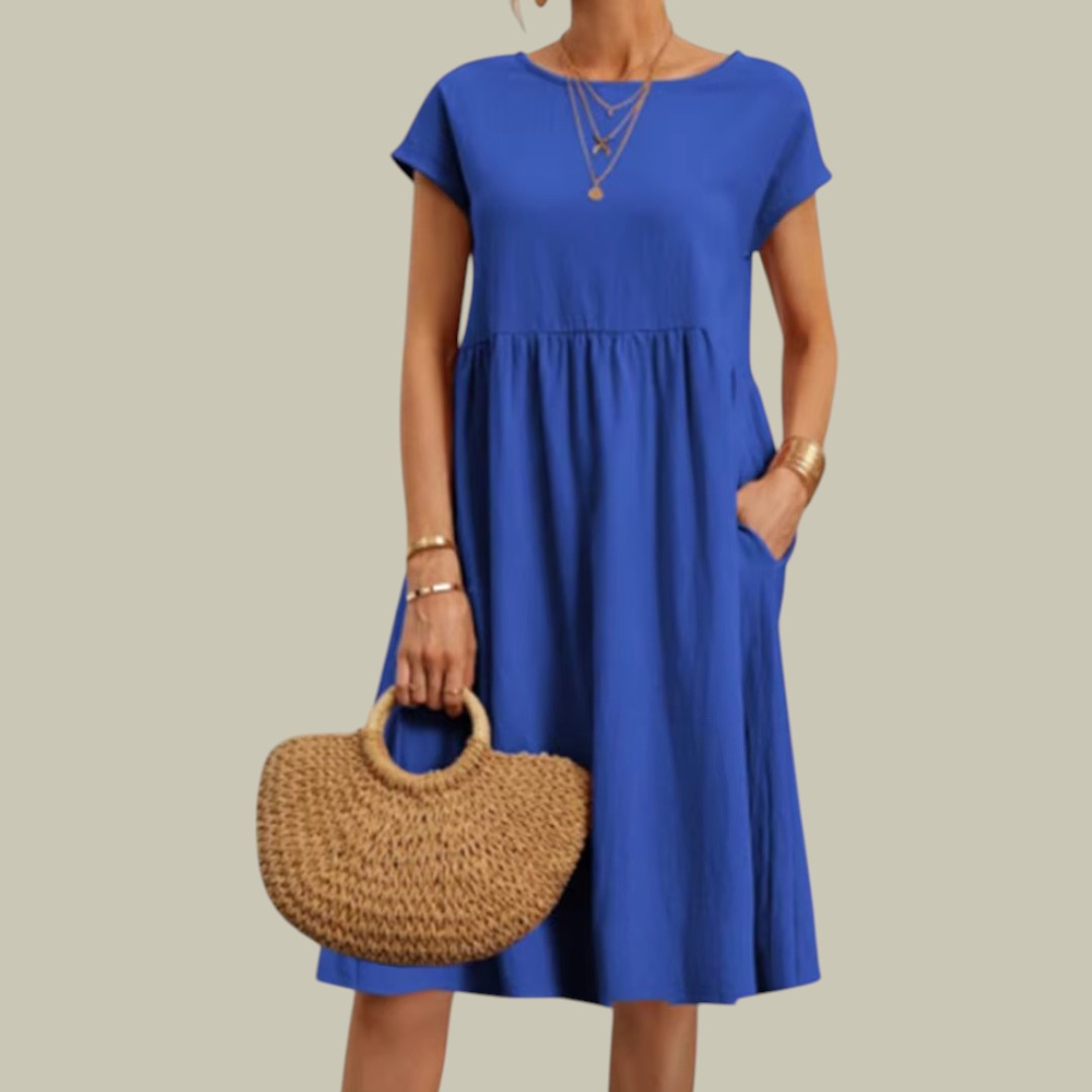 Heidi-Mode | Damen Bequeme Luftige Kleid
