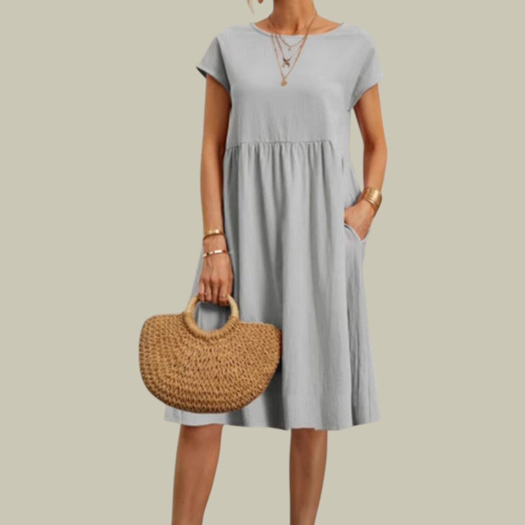 Heidi-Mode | Damen Bequeme Luftige Kleid