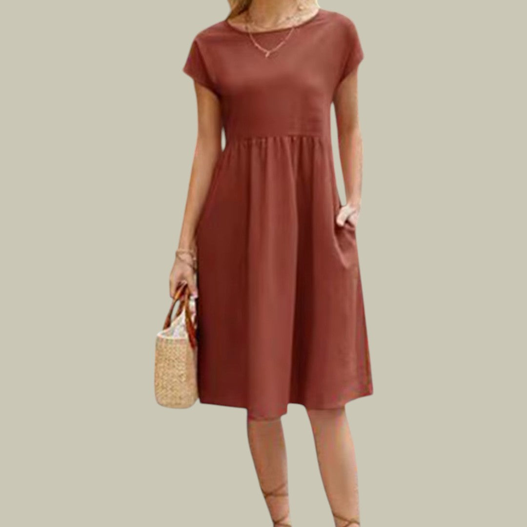 Heidi-Mode | Damen Bequeme Luftige Kleid