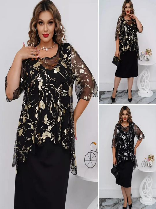 Heidi-Mode | Elegante Bluse mit Blumenmuster für Damen