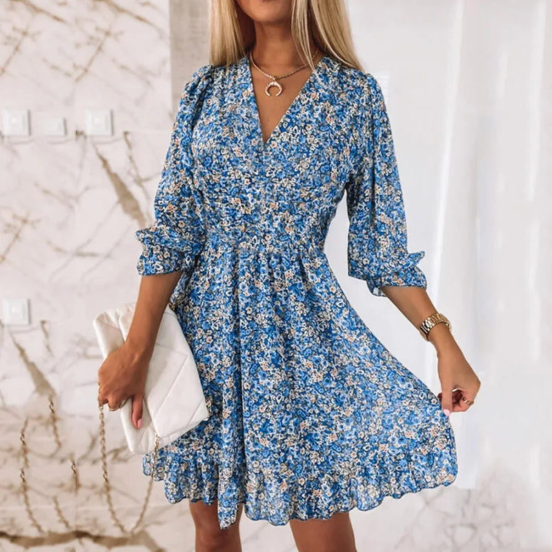 Blumen Kleid