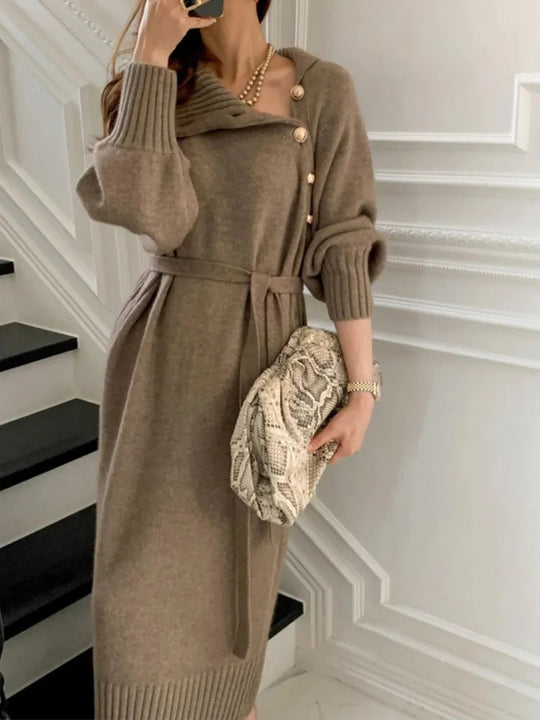 Heidi-Mode | Elegantes Rollkragenkleid