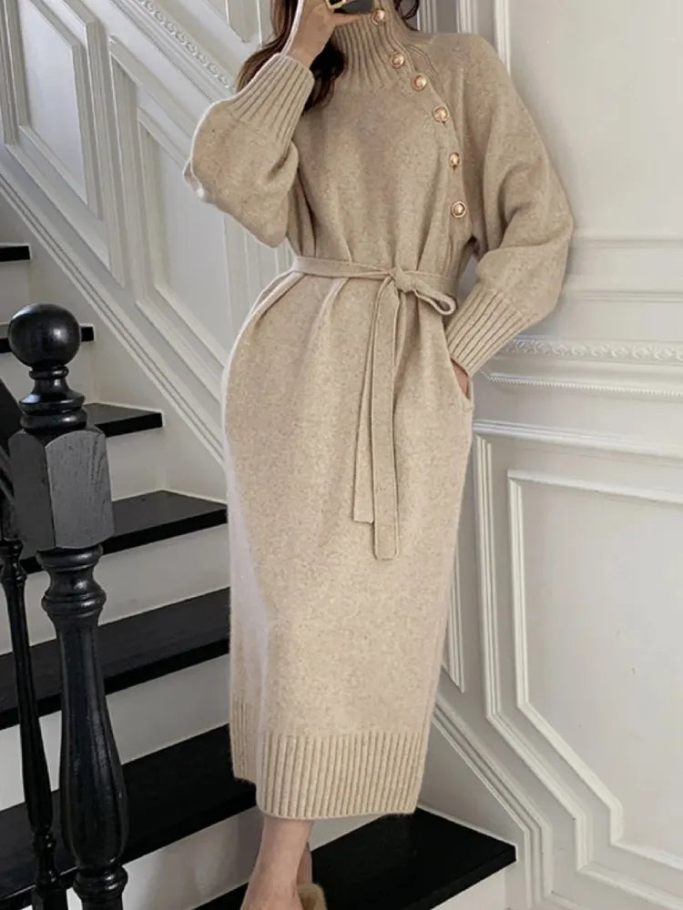 Heidi-Mode | Elegantes Rollkragenkleid