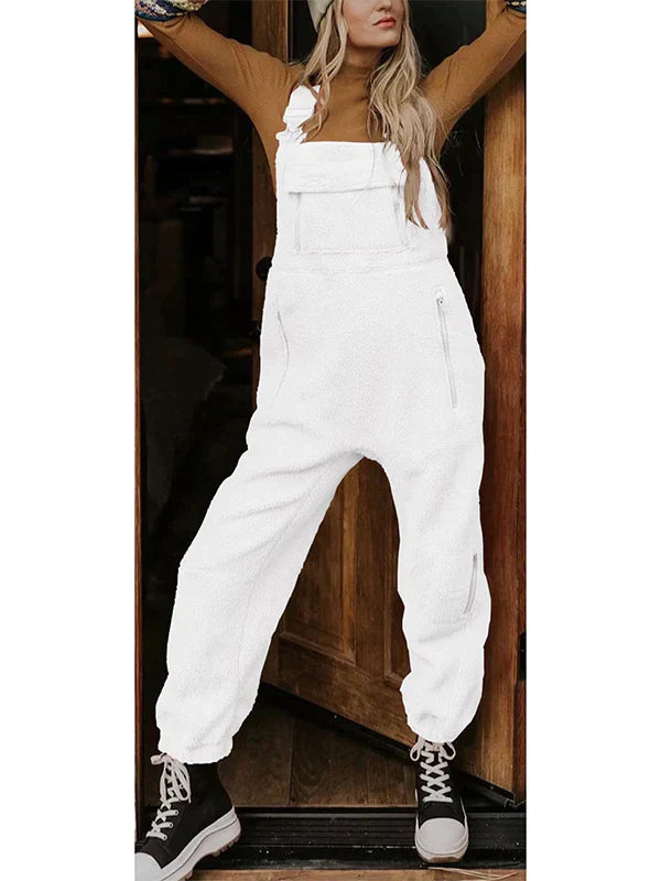 Heidi-Mode | Thermo Overall Fleece mit Reißverschlusstaschen