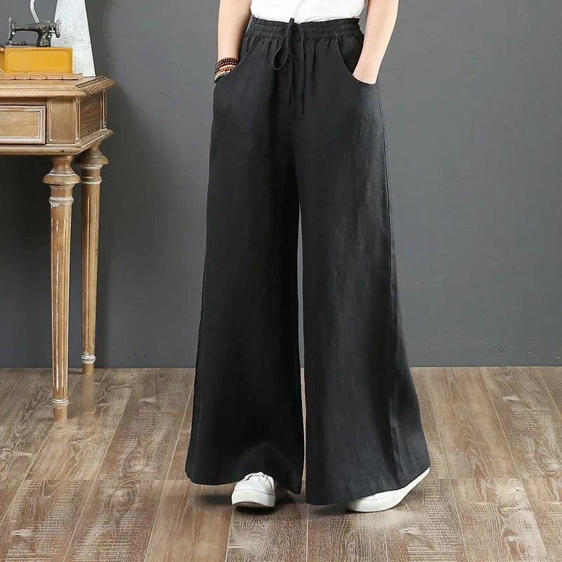 Heidi-Mode | Universelle Leinenhosen Plus Size
