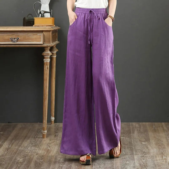 Heidi-Mode | Universelle Leinenhosen Plus Size
