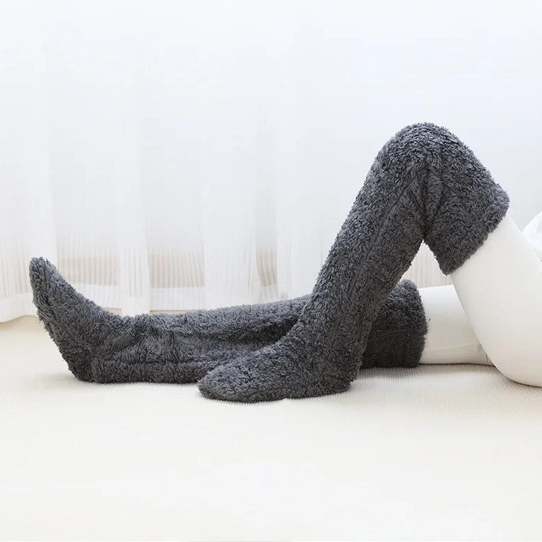 Heidi-Mode | Kuschelige Fuzzy Socken