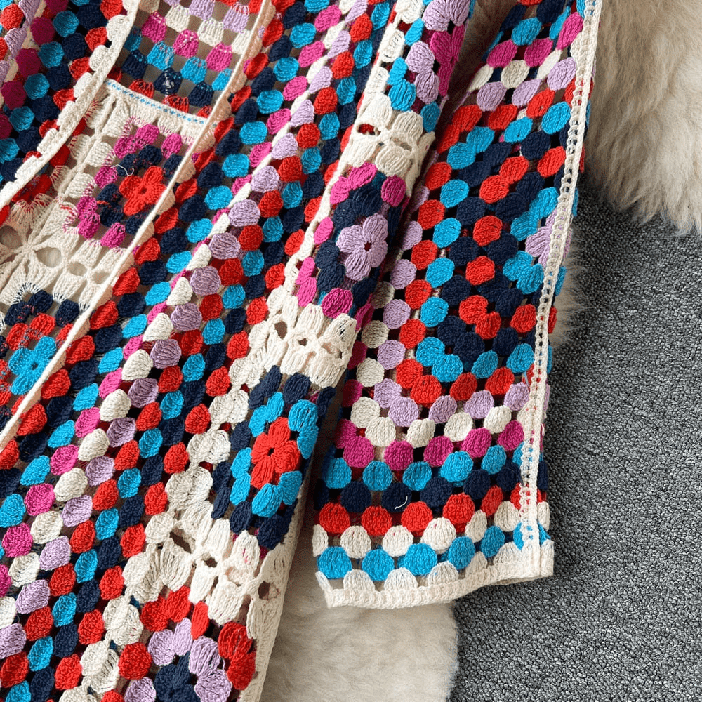 Heidi-Mode | Langer Cardigan Chic Moderner Stil Ideal für den Frühling