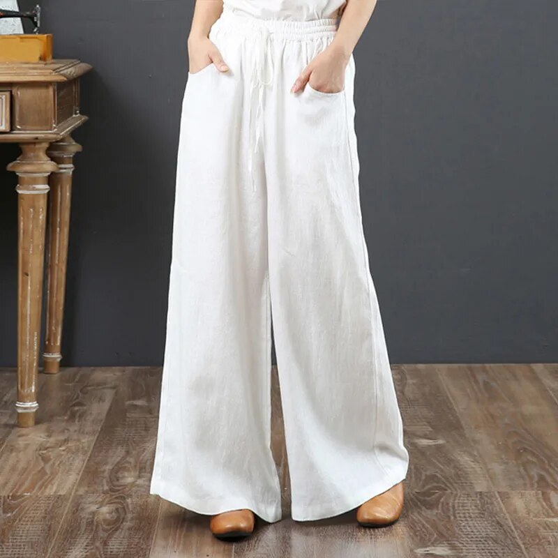 Heidi-Mode | Universelle Leinenhosen Plus Size