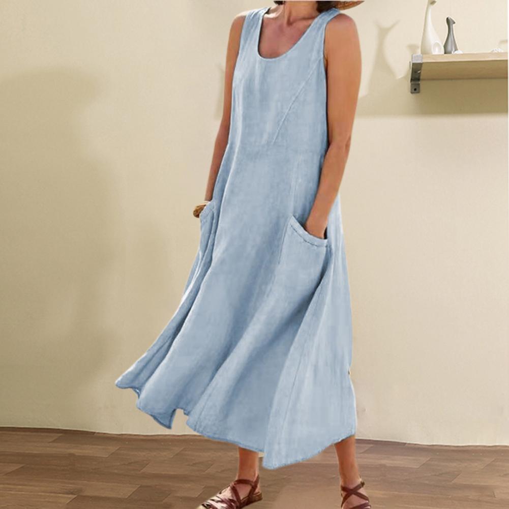 Heidi-Mode | Langes Sommerkleid für Damen Leicht und Elegant