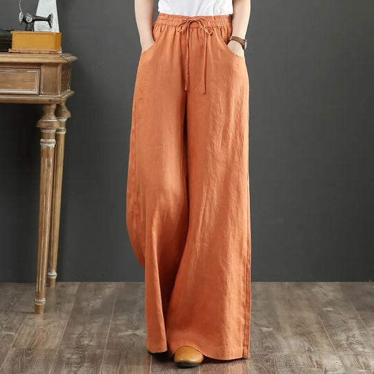 Heidi-Mode | Universelle Leinenhosen Plus Size
