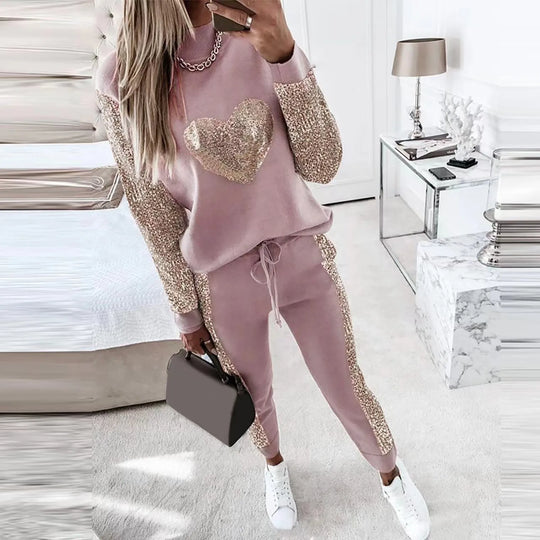 Heidi-Mode - Lässiges Herbst Modernes Loungewear-Set für Frauen