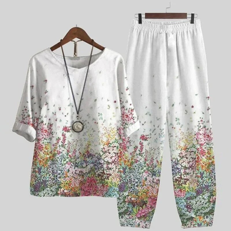 Heidi-Mode | Modern Bedrucktes Outfit